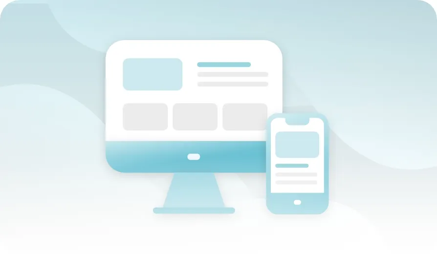 Responsive web ordering across desktop and mobile