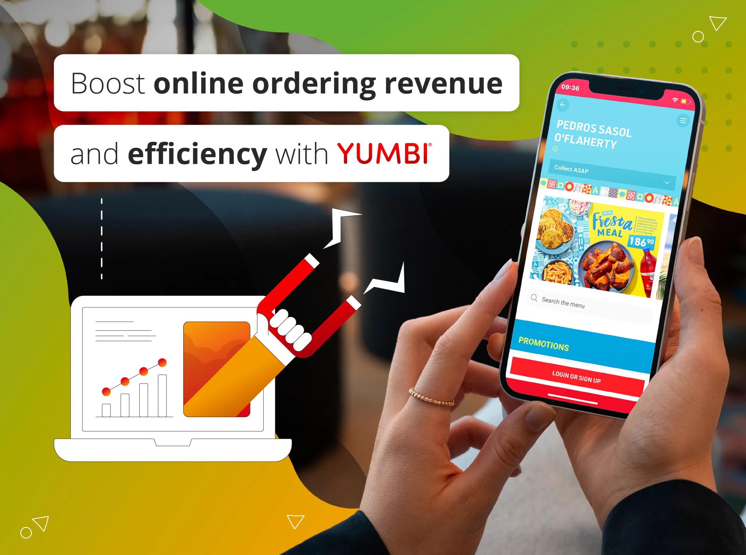 Boost online ordering revenue and efficiency with YUMBI