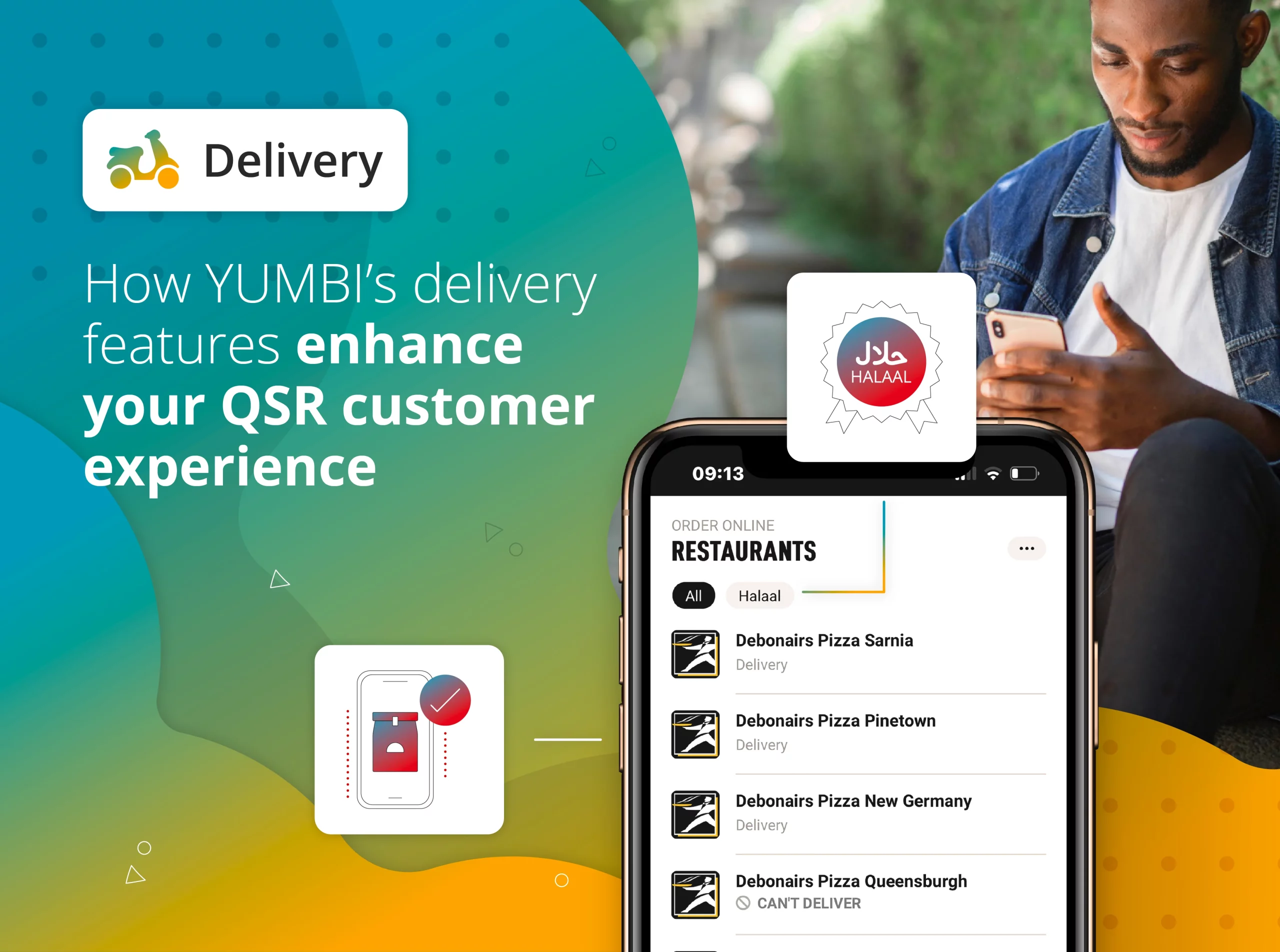 How YUMBI’s delivery features enhance your QSR customer experience