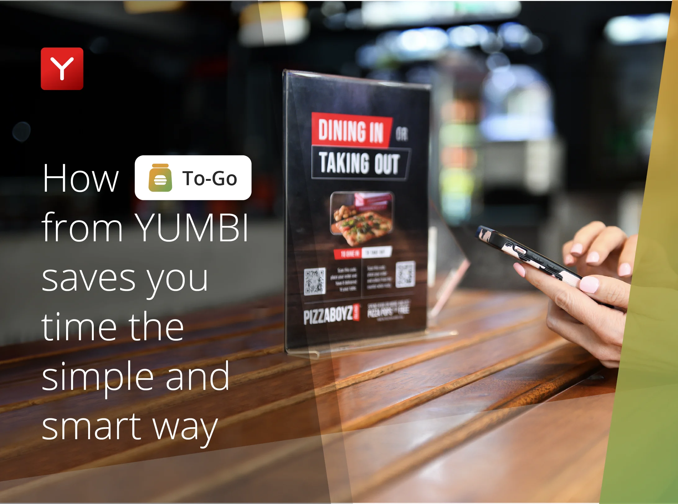 How To-Go from YUMBI saves you time the simple and smart way