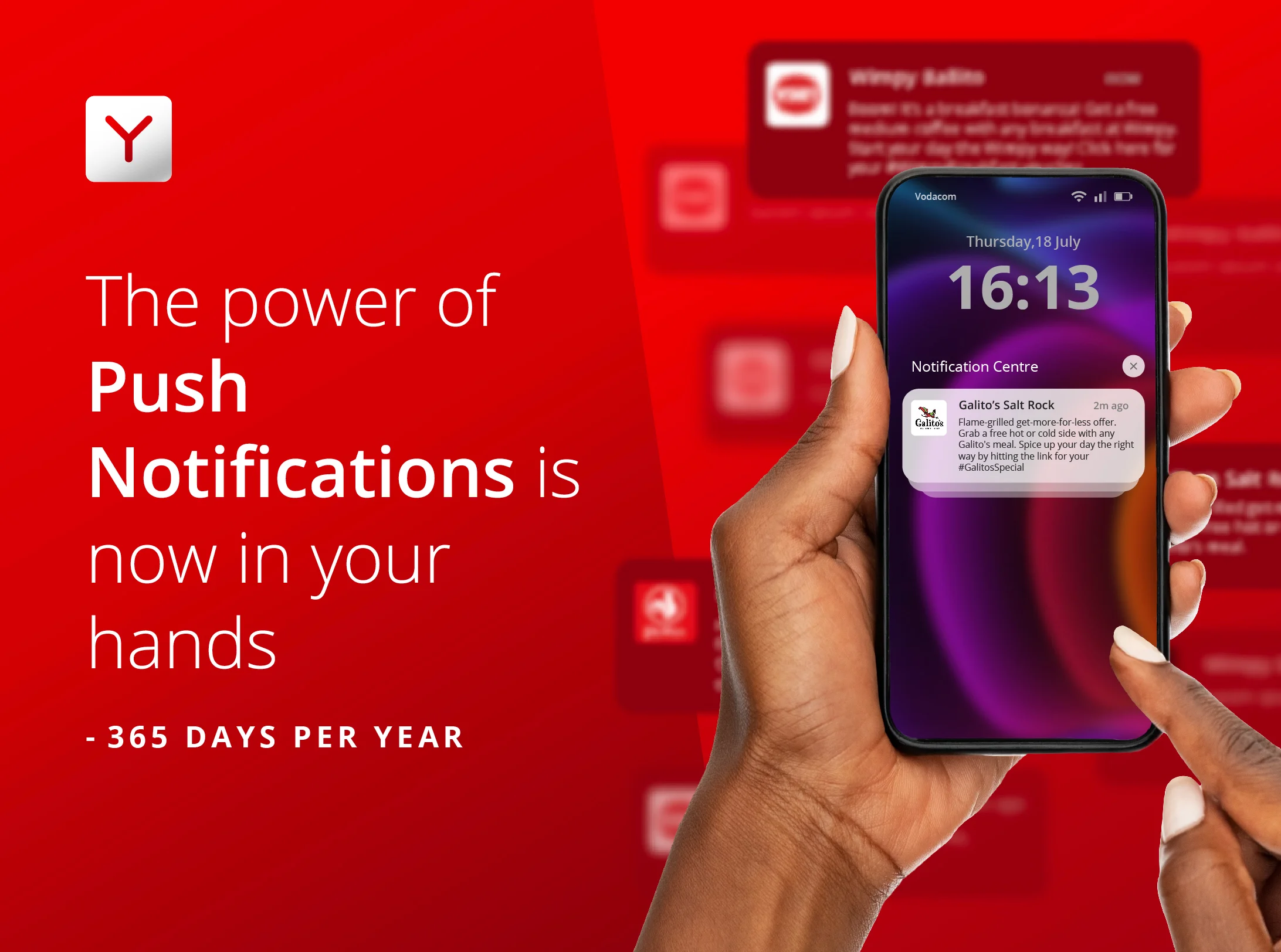 The power of Push Notifications is now in your hands – 365 days per year