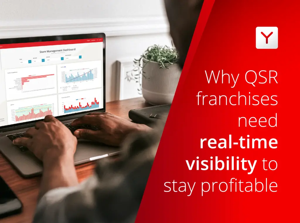 Why QSR franchises need real-time visibility to stay profitable