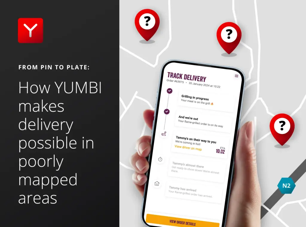 From pin to plate: How YUMBI makes delivery possible in poorly mapped areas