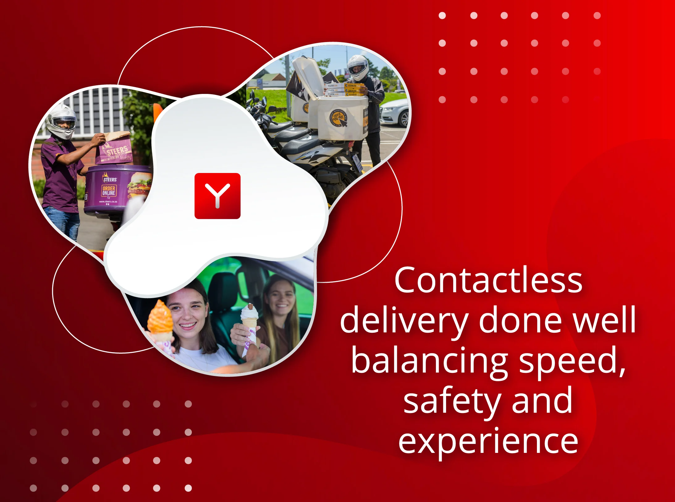 Contactless delivery done well – balancing speed, safety and experience